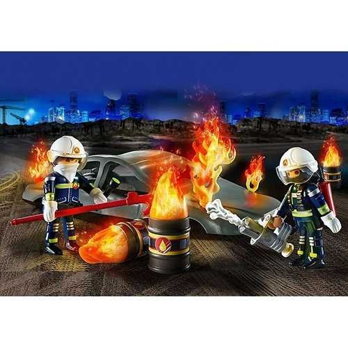 Klocki Playmobil Dla Dzieci 70907 – Ćwiczenia Straży Pożarnej