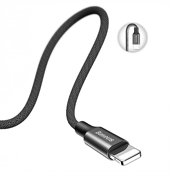 Baseus Yiven kabel przewód w materiałowym oplocie USB / Lightning 1,2M