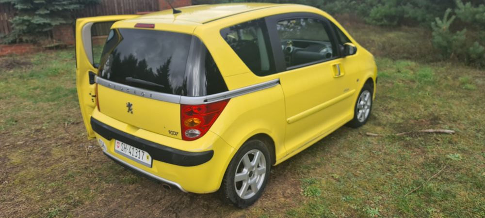 Peugeot 1007. Automat. Wersja Sporty. 1.6 B. Szwajcar. Bez korozji.Bez