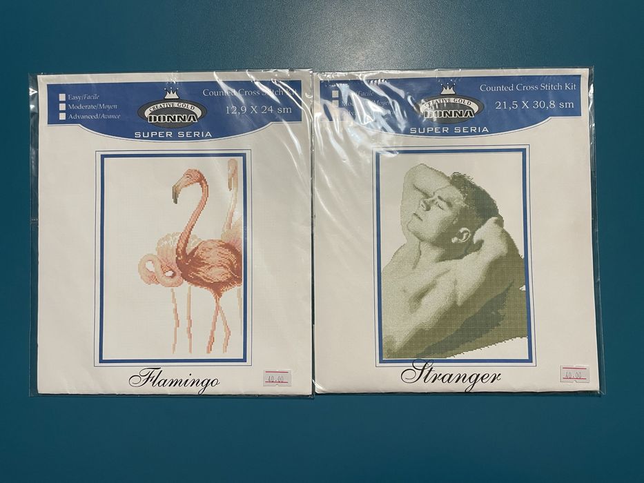 Вышивка канва с рисунком