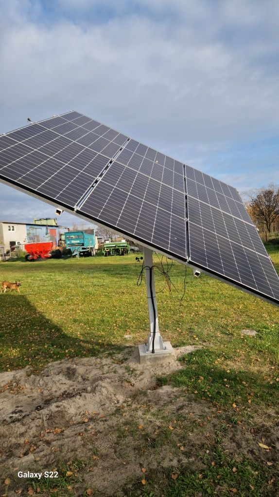 Traker / Tracker obrotowy dwuosiowy Agro-Trade  #OFF-GRID