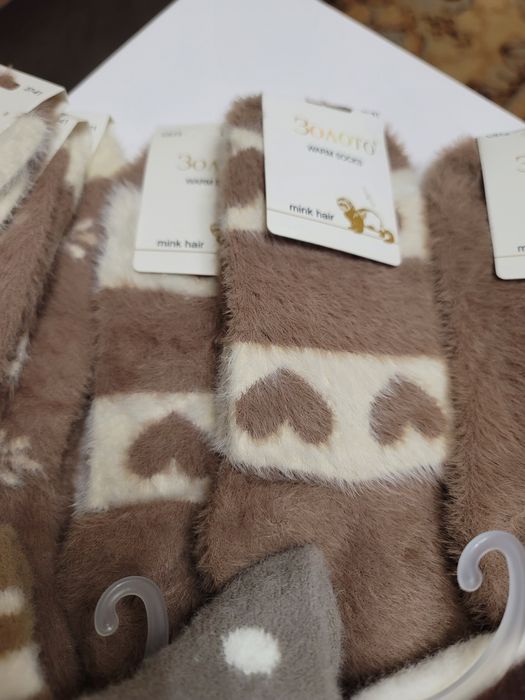 Продам шкарпетки з меха норки, альпака