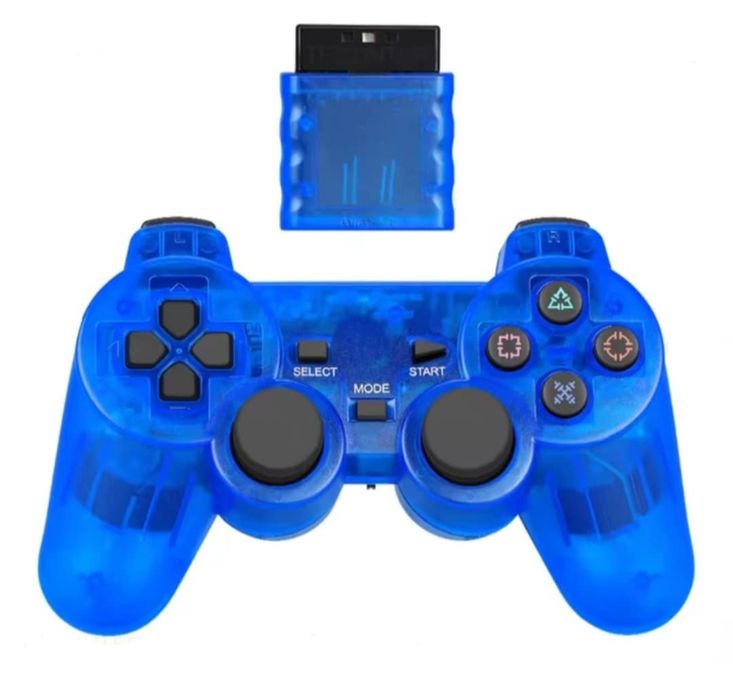 Pad PS2 Niebieski Nowy Bezprzewodowy Wysyłka OLX Gwarancja