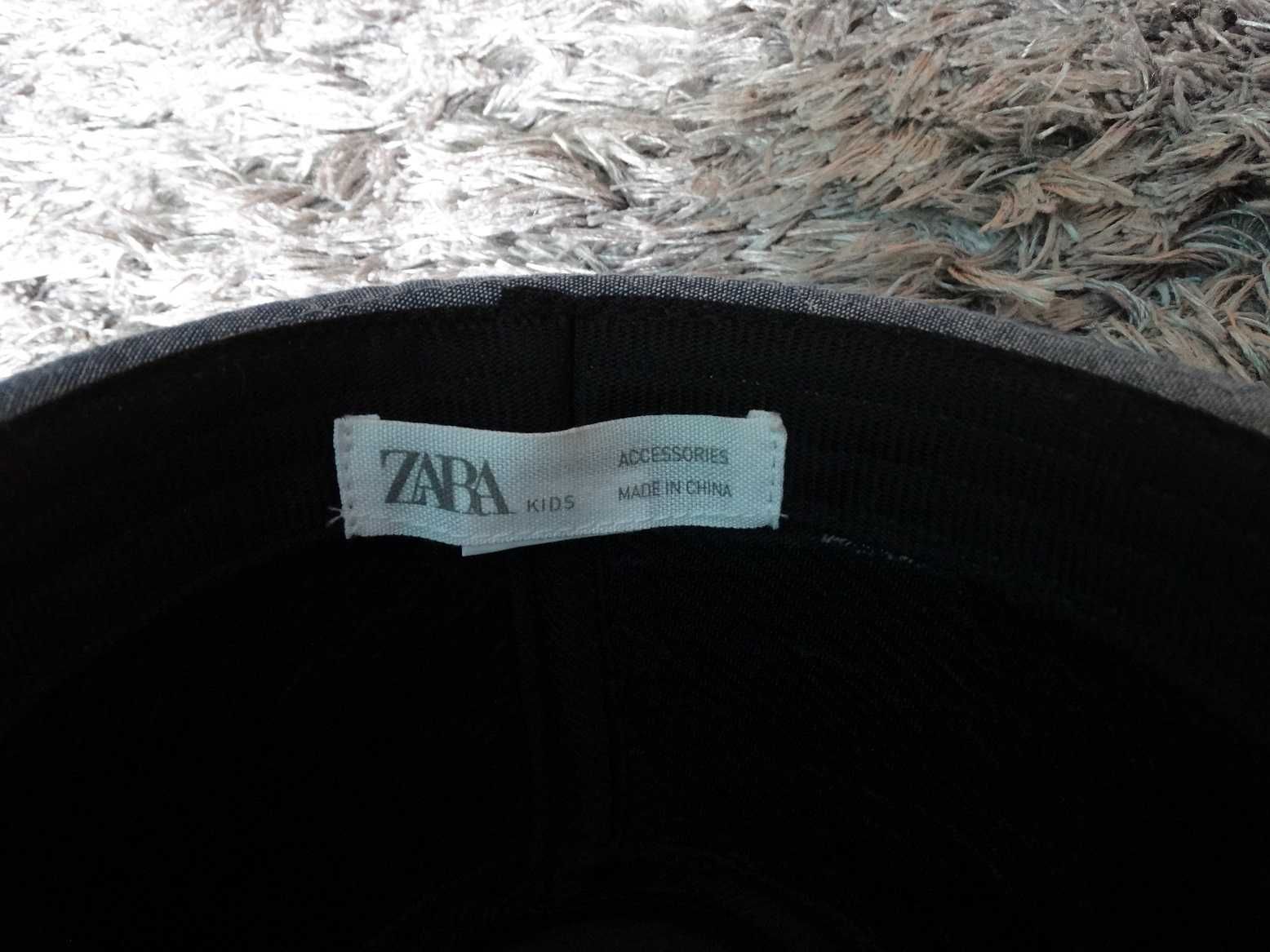 Jeansowy kapelusz ZARA rozm. 92cm dla chłopca na lato