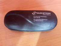 Etui na okulary czarne