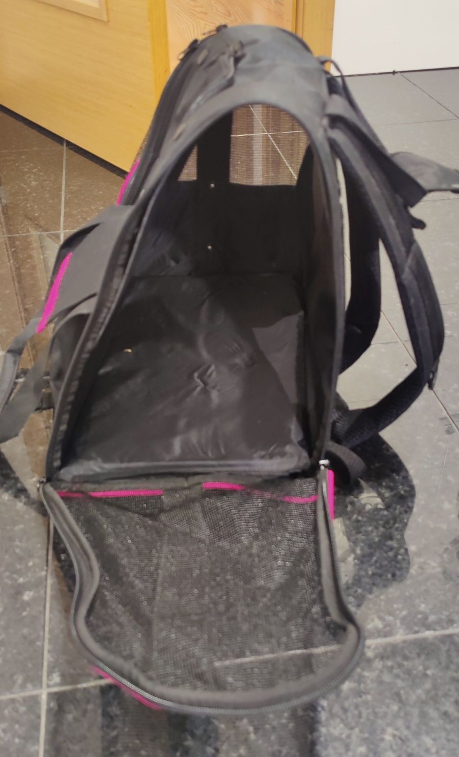 Mochila Croci para transporte de animais