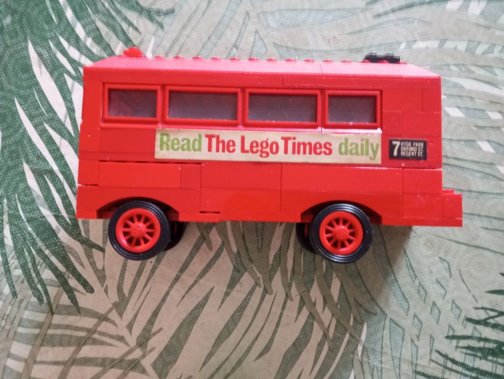 Autocarro Lego antigo London Bus ReadThe Lego Times daily