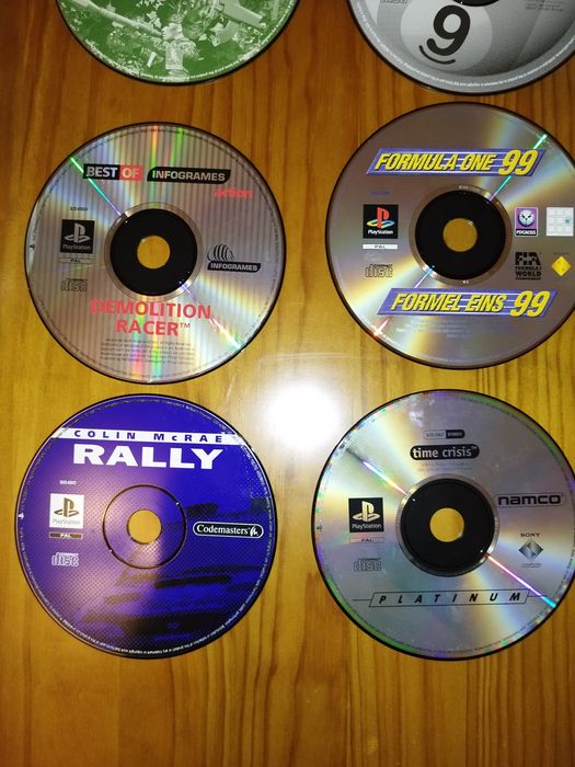 Lote de jogos PlayStation 1