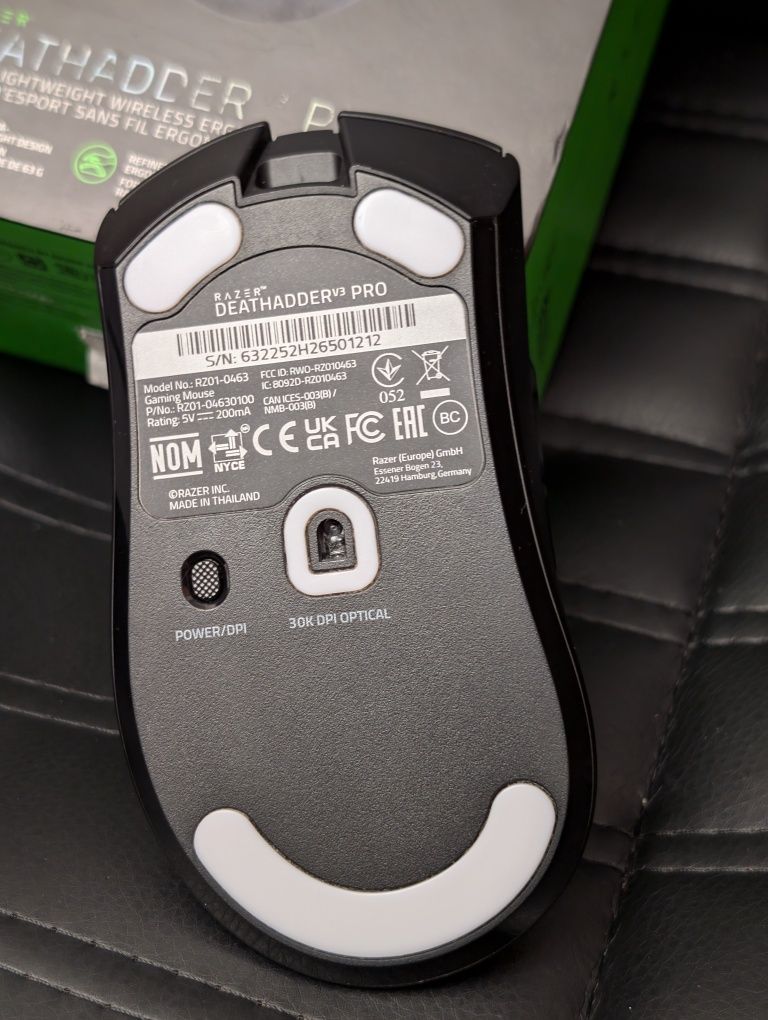Мышь Razer Deathadder v3 Pro Black