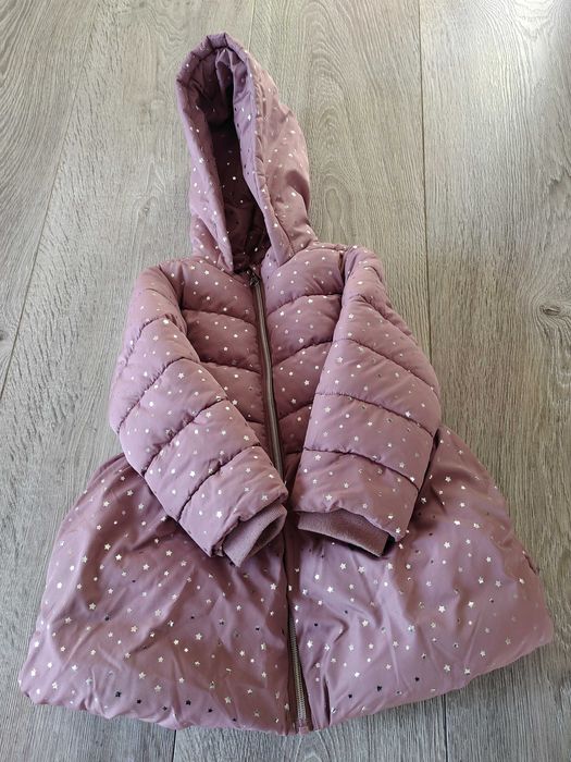 Kurtka zimowa dziewczęca Next rozm. 92.