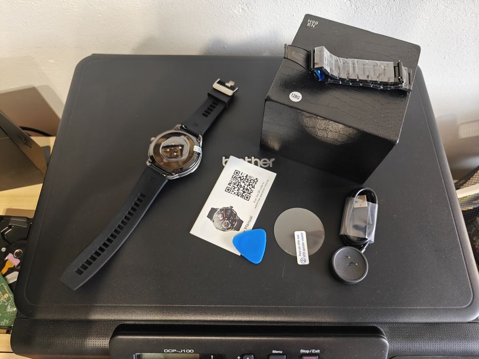 Smartwatch android 8/128gb nowy kam sim 4g wifi paski tętno ciśnienie