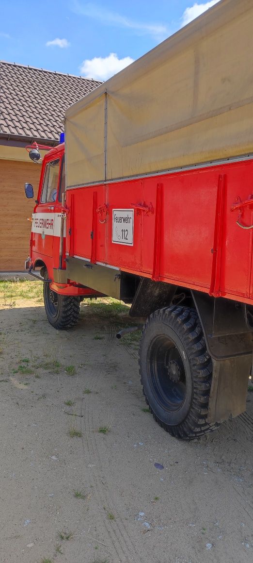Robur 4x4 Straż pożarna