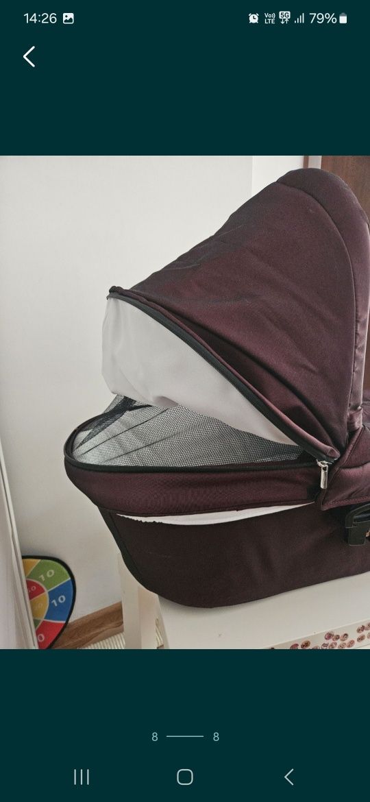 Wozek z gondolą spacerówka 2 w 1 britax b motion plus