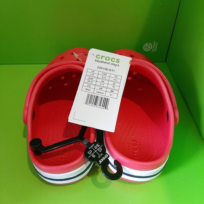 Crocs Kids Bayaband Clog для дівчаток, С11, устілка 19 см. Оригінал