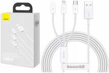 Szybki Kabel 3W1 Baseus Lightning Micro Usb C 1,5M
