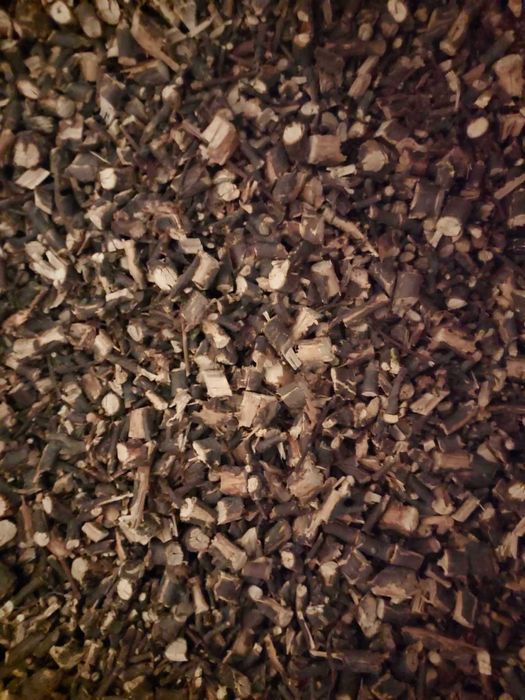 Zrębki z drzew owocowych - duże worki