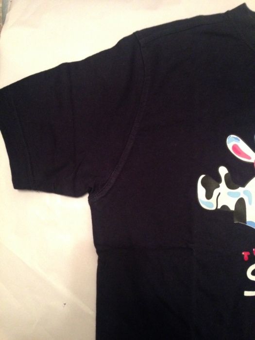 T-shirt Throttleman criança, azul escura, unissexo