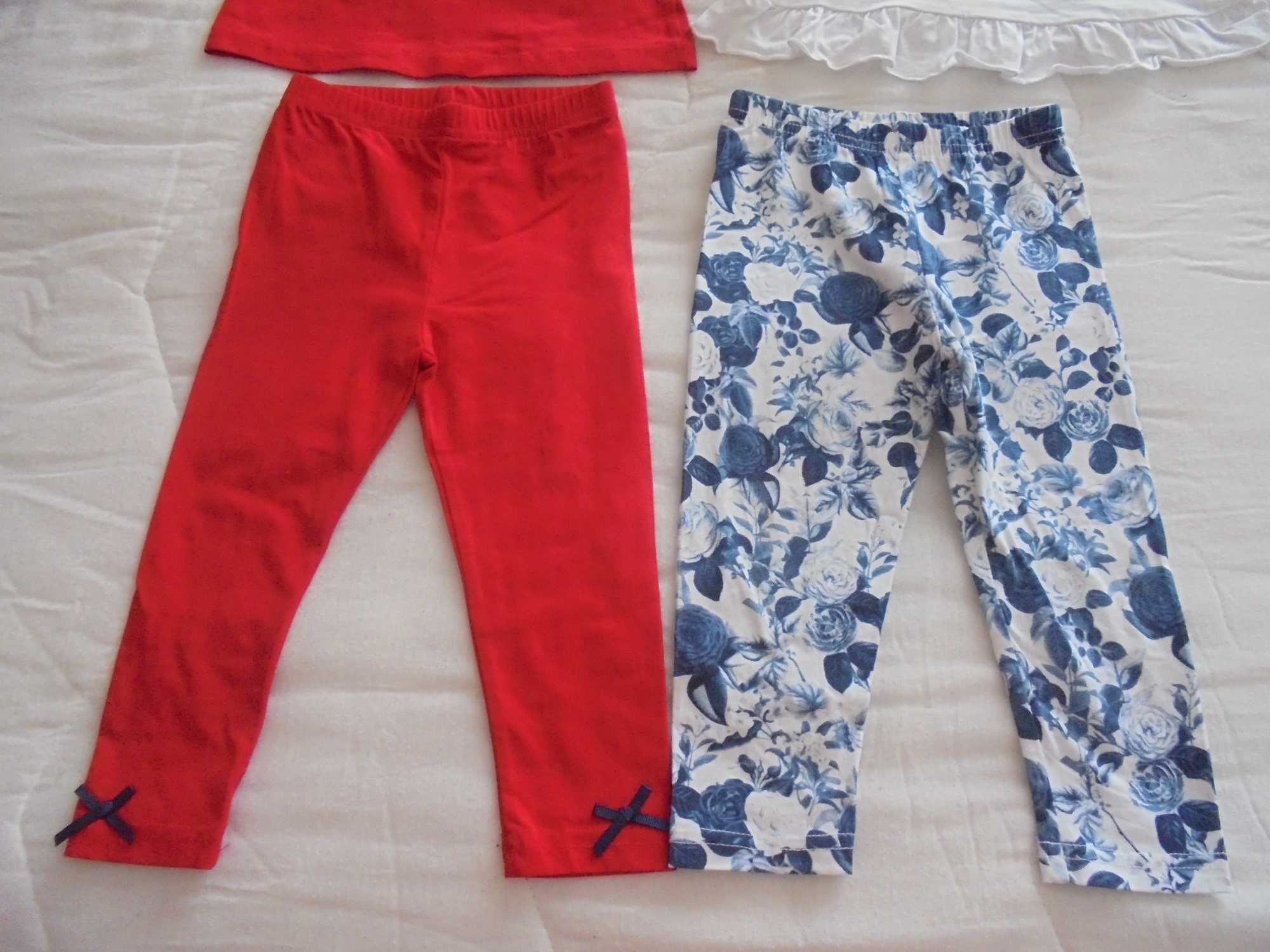 vários conjuntos de roupa de menina práticos