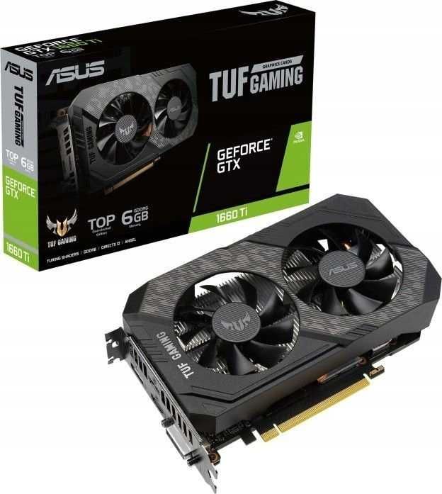 Видеокарта ASUS TUF Gaming GeForce GTX 1660Ti EVO OC 6GB GDDR