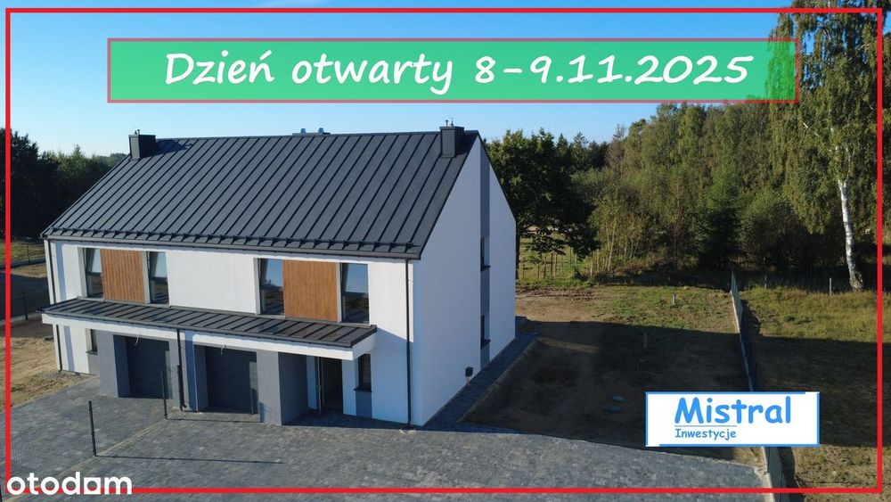 Dzień otwarty 8-9.11 I Duże działki I Wysoki Standard Jezioro Zieleń