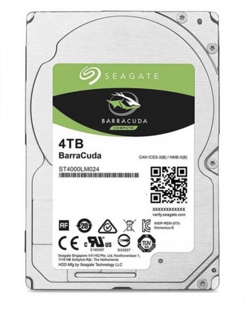 Dysk HDD Seagate BARRACUDA 4TB nowy