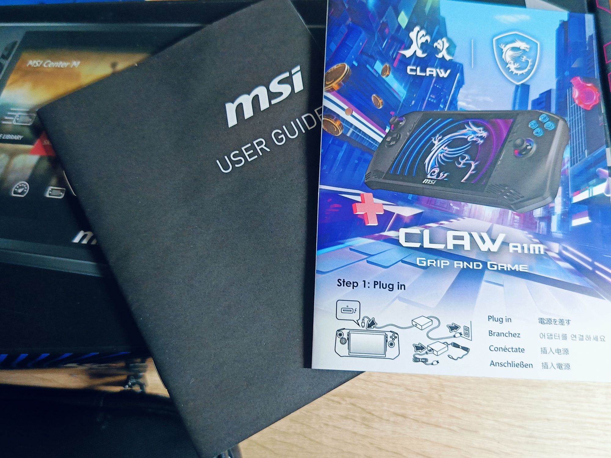 Msi claw A1M. Wersja mocniejsza