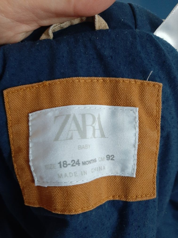 Куртка парка демісезонна демисезонная Zara 92 р