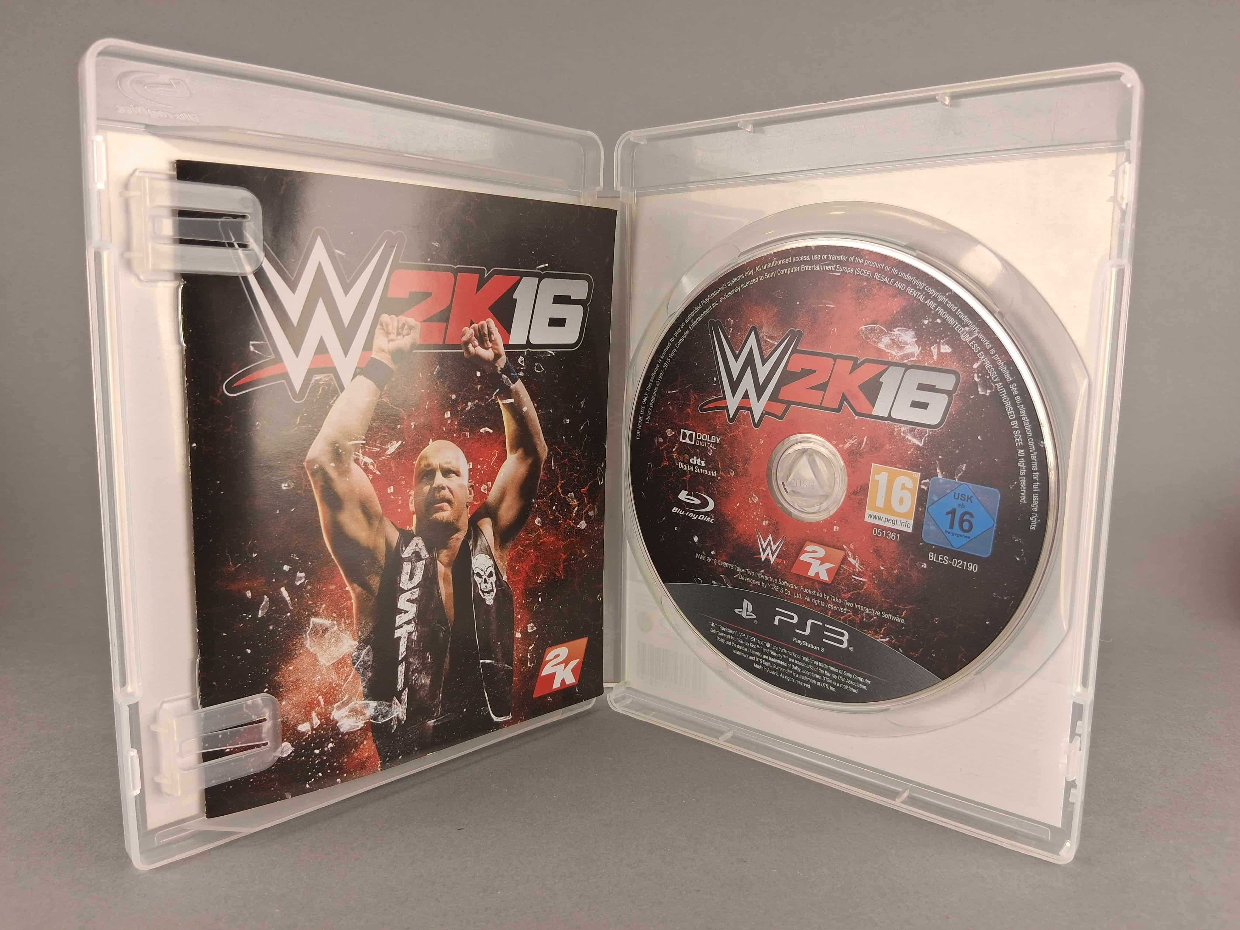 N018 WWE 2K16 PS3 Gra Sportowa Wrestling