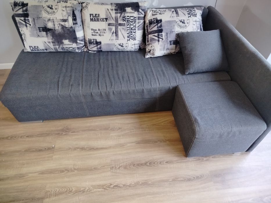 REZERWACJA Kanapa narożnik abra za darmo. Ogłoszenie do soboty.