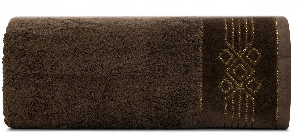 Ręcznik Kamela 70x140 brązowy frotte 520g/m2