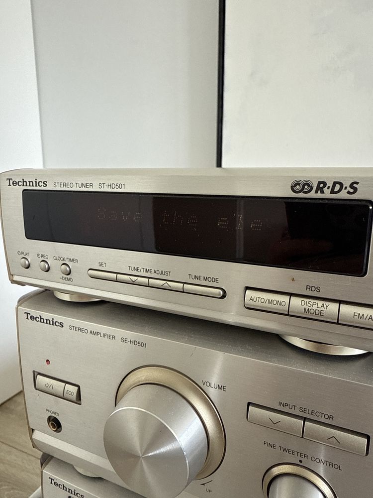 Technics st-hd501 aparelhagem leitor de cds cassette amplifier tuner