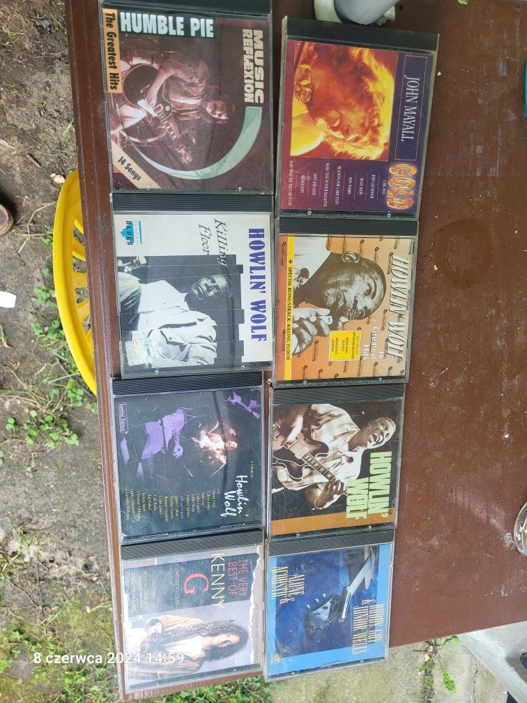 Plyty cd blues, rock i inne