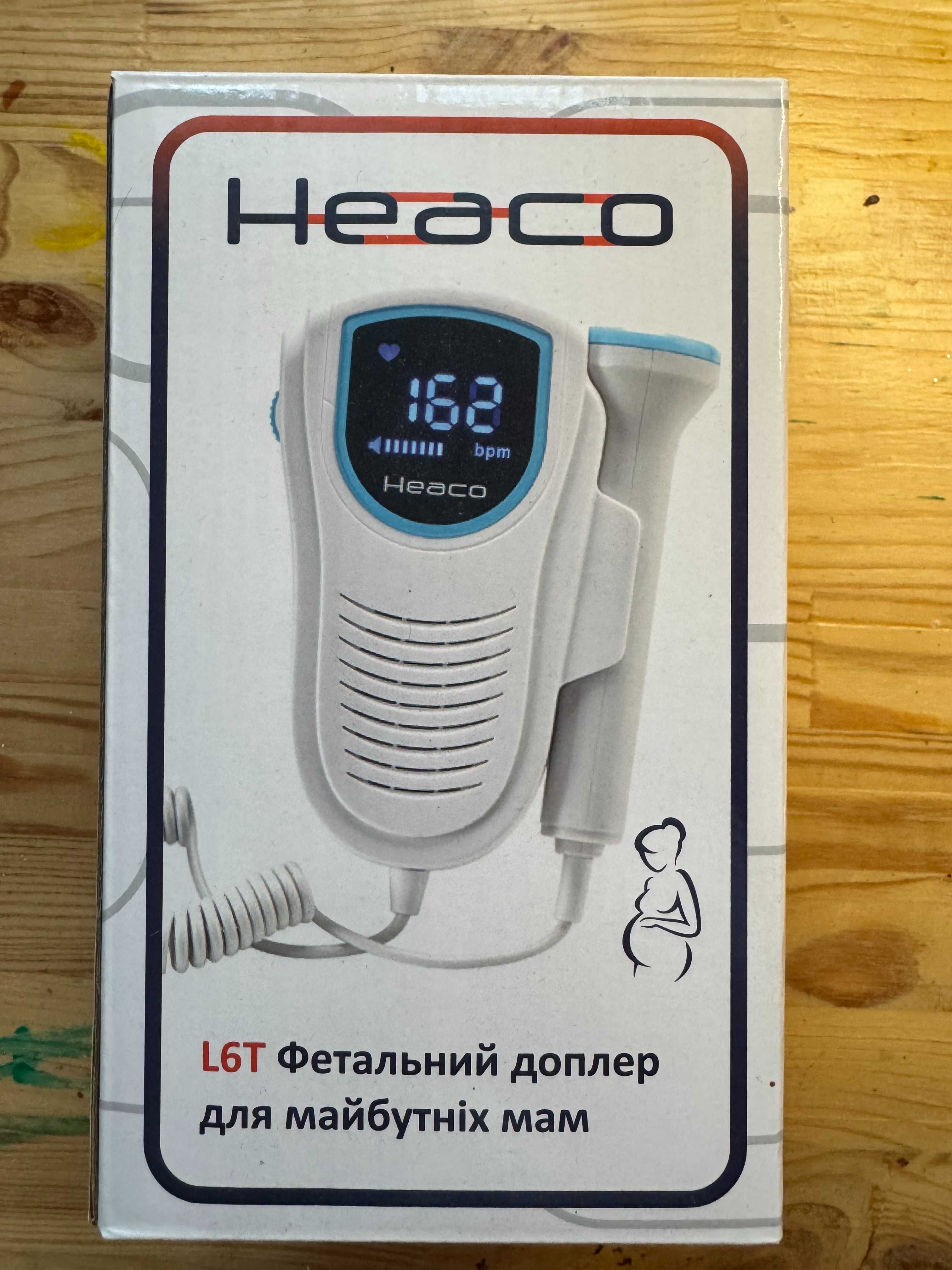 Фетальний доплер Heaco L6T – слухайте серцебиття малюка вдома!
