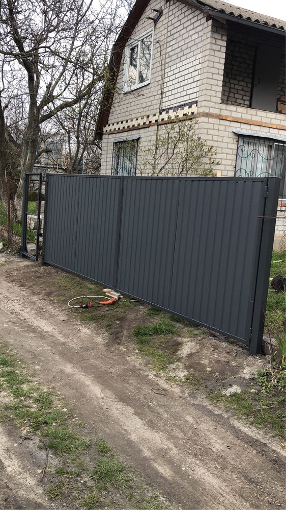 Ворота откатные под ключ
