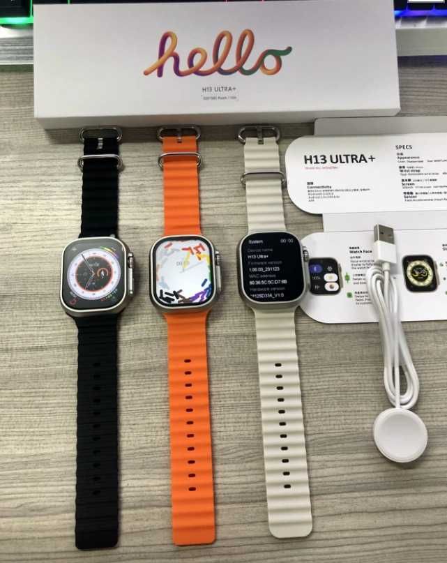 Смарт годинник 49мм H13 Ultra+ (plus) Series 9 Apple Smart Watch Часы