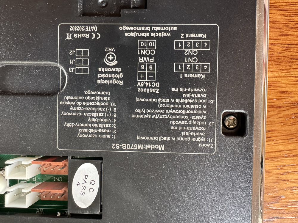 Monitor domofonu Vidos M670B-S2