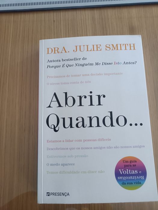 Vendo livro Abrir Quando...