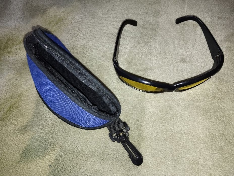 Очки защитные жёлтые,б/у.