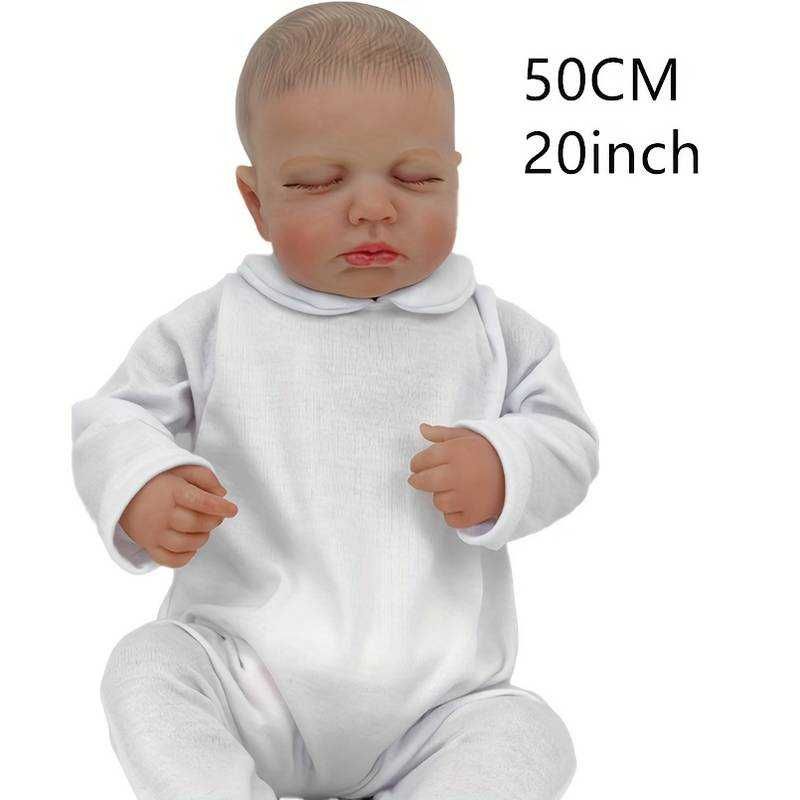 Realistyczna lalka REBORN jak żywe dziecko 50 cm N376