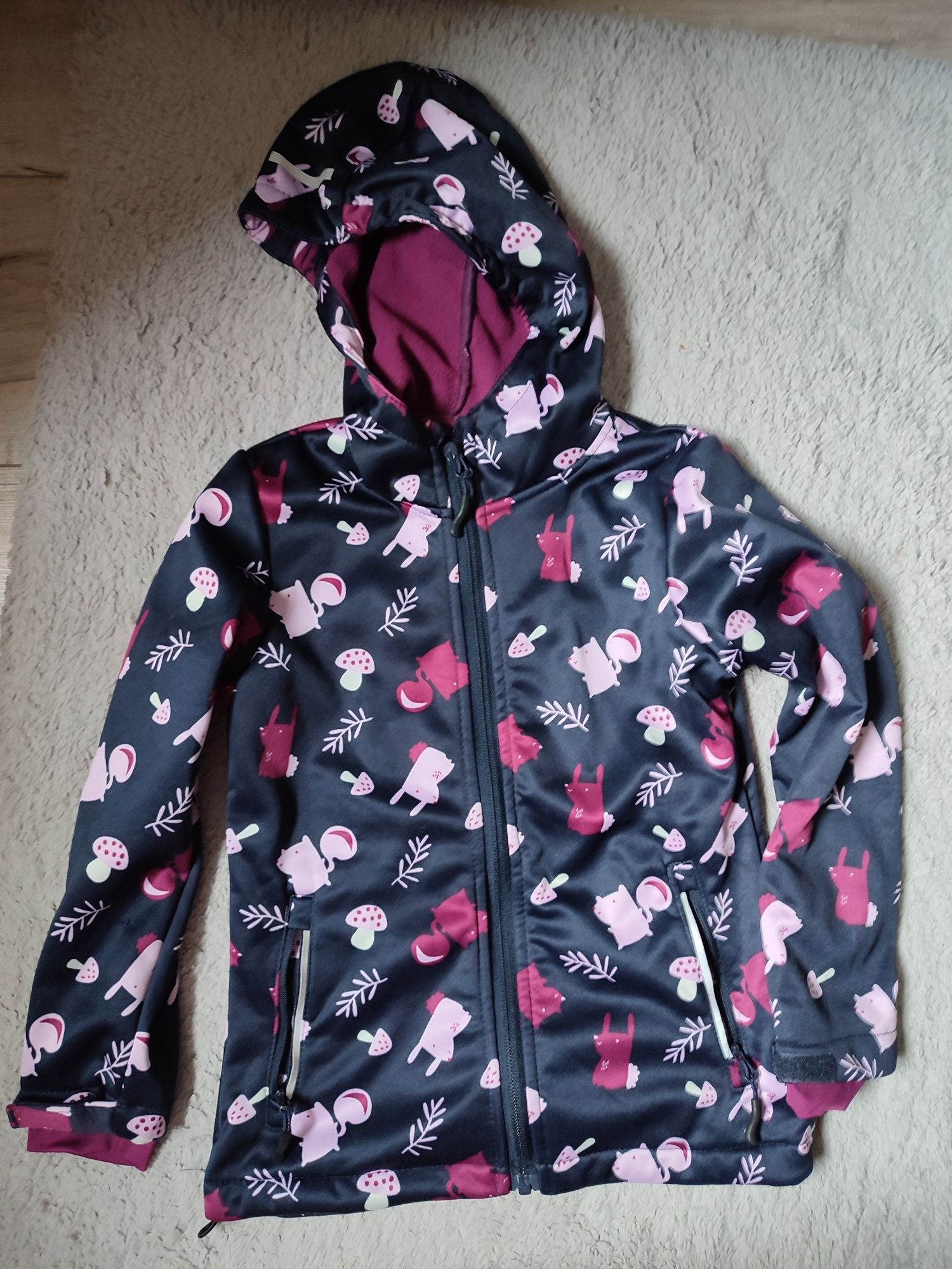 Kurtka Softshell dziewczynka lupilu 110/116 4-6 lat