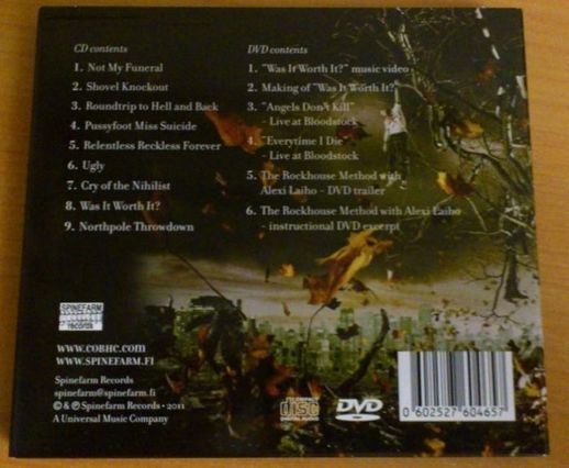 Children of Bodom Relentless Reckless Forever CD + DVD Digipack музыка