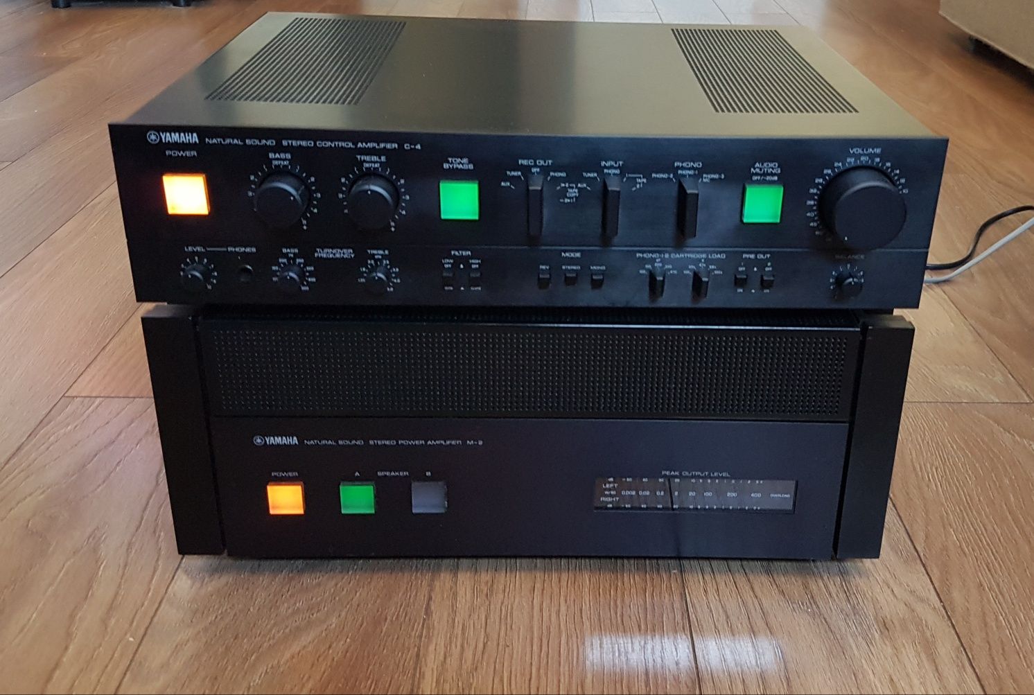 Zestaw Yamaha M2 I Yamaha C4 okazja bdb stan