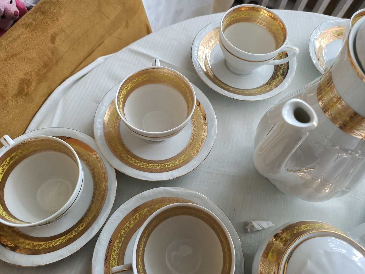 Komplet kawowy – porcelana Bogucice