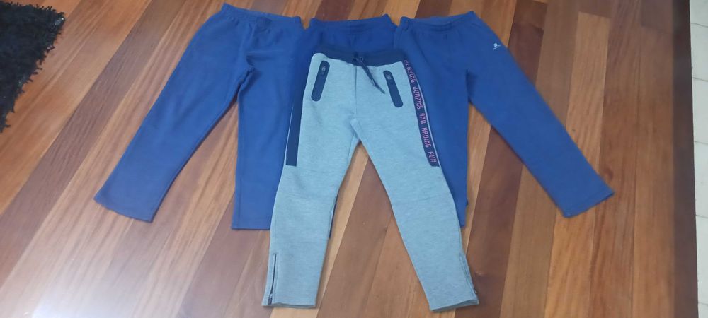 Conjunto de 4 calças de treino para criança - 8 anos