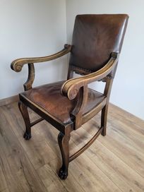 Fotel, krzesło zabytkowe, stare
