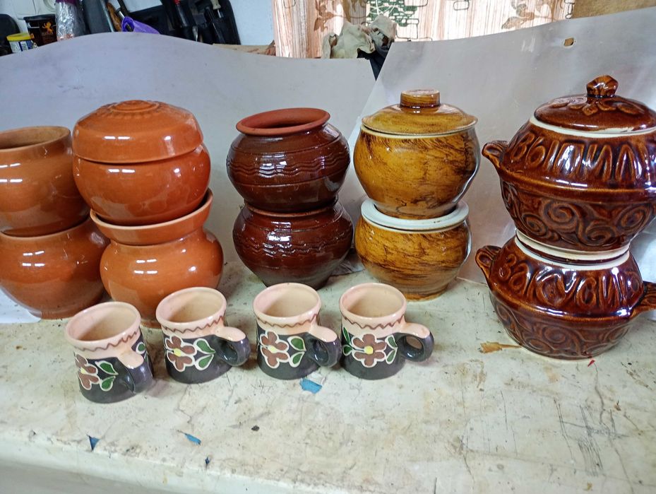 Горщики  керамічні для запікання