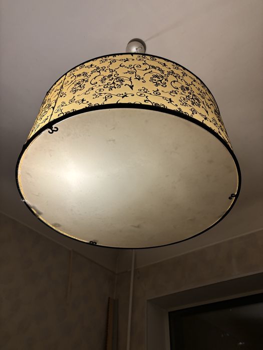 Світильник б/у, текстильний