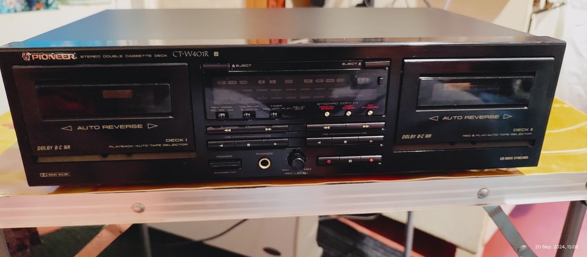 Кассетная дека Pioneer CT-W401R