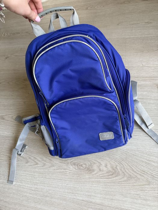 Рюкзак Kite синій голубий для школи портфель