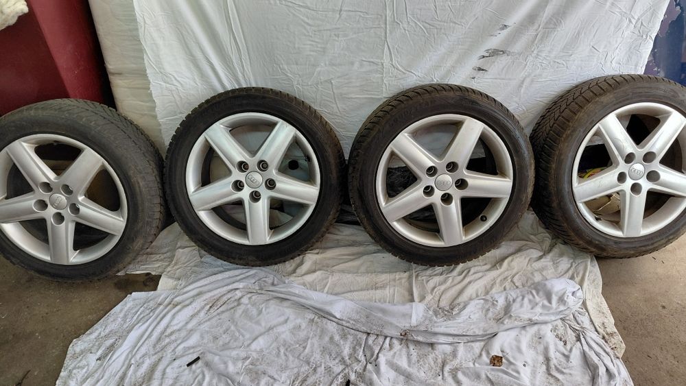 Koła 17' Audi 5x112 zima 7mm.